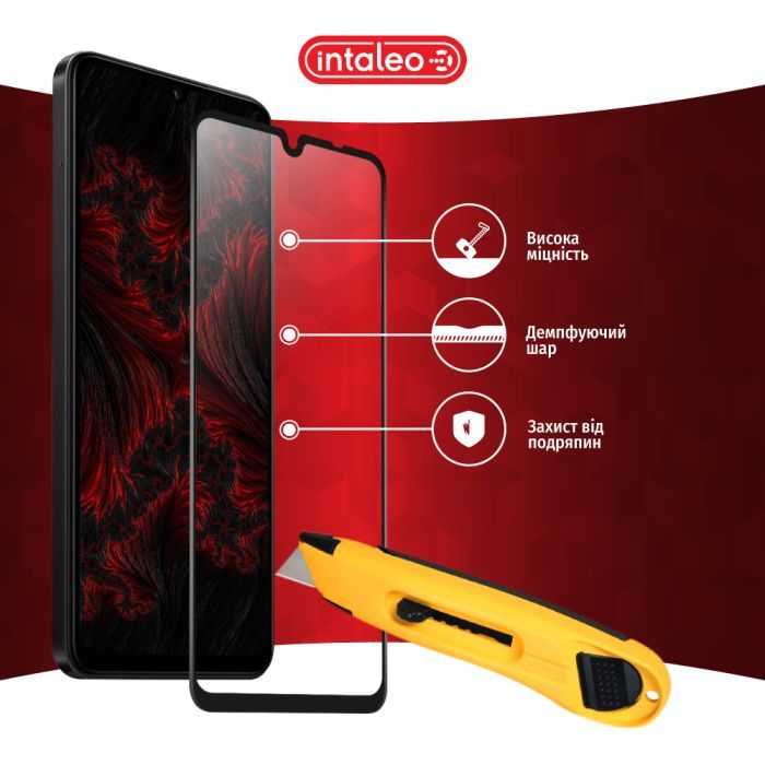 Скло захисне Intaleo Full Glue Xiaomi Poco C75 Black (1283126608001) зображення 5