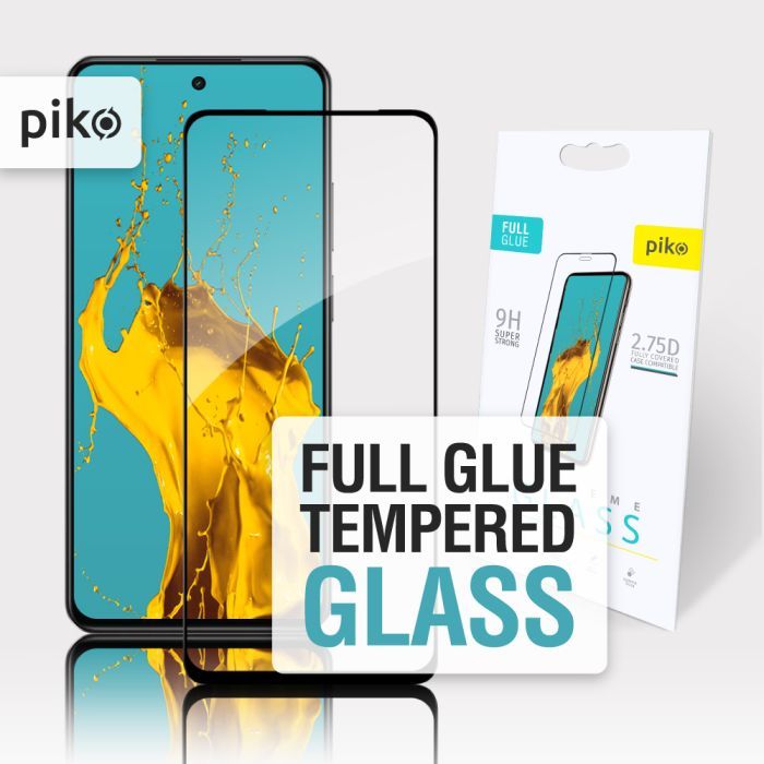 Стекло защитное Piko Full Glue Realme C75 Black (1283126608162) изображение 5
