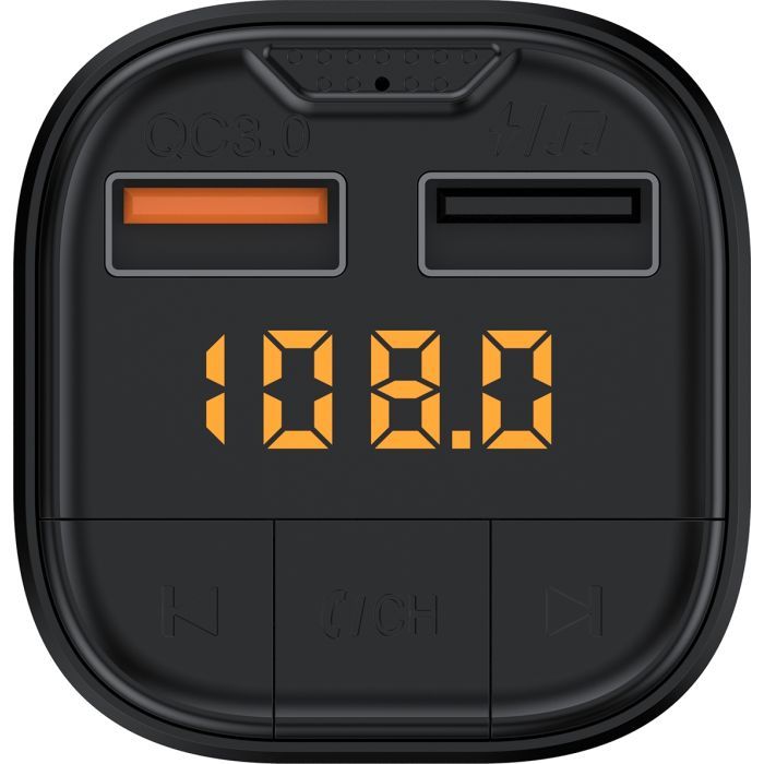 FM модулятор Armorstandart ASF1 18W QC3.0 2xUSB black (ARM82826) изображение 3