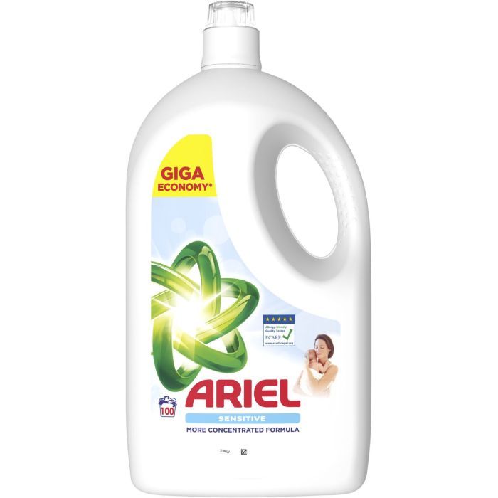 Гель для стирки Ariel Для чувствительной кожи 1.125 л (8700216691697) изображение 2