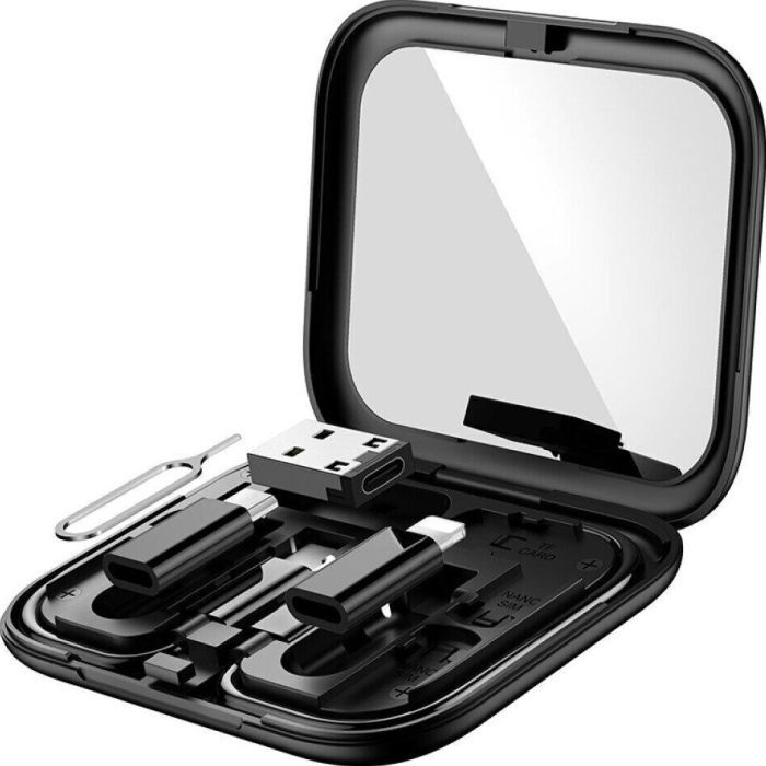 Дата кабель USB charging cable set Treasure box U114 black HOCO (6931474790750) изображение 2 Дата кабель USB charging cable set Treasure box U114 black HOCO (6931474790750) изображение 2
