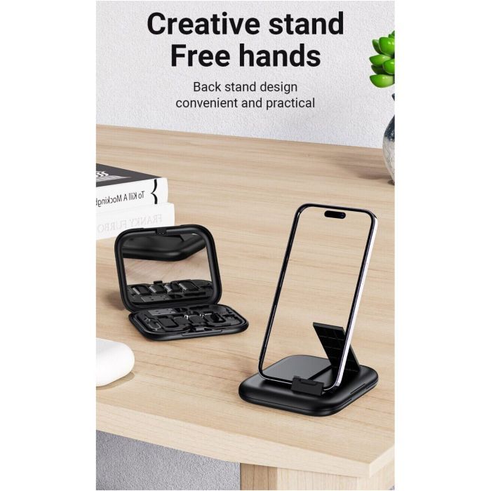 Дата кабель USB charging cable set Treasure box U114 black HOCO (6931474790750) изображение 9 Дата кабель USB charging cable set Treasure box U114 black HOCO (6931474790750) изображение 9