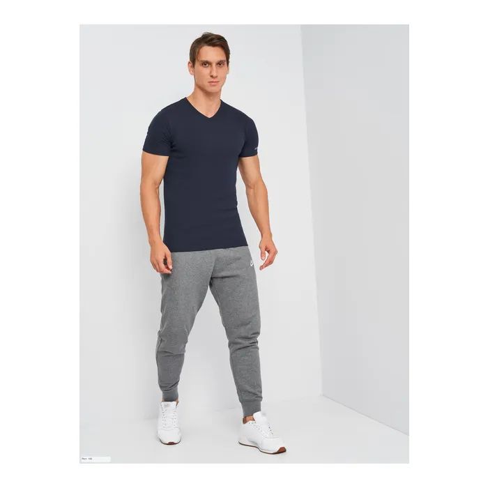 Футболка Kappa T-shirt Mezza Manica Scollo V K1316 BluNavy темно-синій L (8016279702493) зображення 3