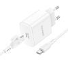 Зарядное устройство BOROFONE BA81A USB-C PD20W + cable USB-C to USB-C White (6941991108204) изображение 2