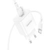 Зарядное устройство BOROFONE BA81A USB-C PD20W + cable USB-C to USB-C White (6941991108204) изображение 4