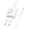 Зарядное устройство BOROFONE BA81A USB-C PD20W + cable USB-C to USB-C White (6941991108204) изображение 6