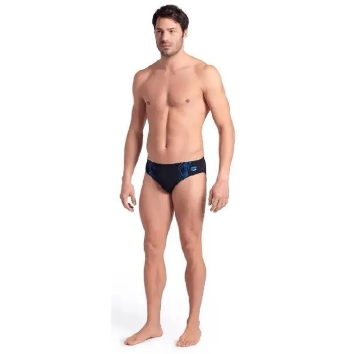 Плавки Arena Poseidonia Swim Briefs 007338-500 чорний 80 (3468337304197) изображение 3