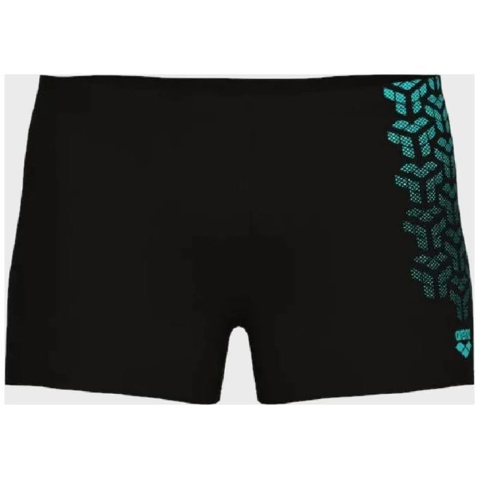 Плавки Arena Kikko V Swim Short 006703-508 чорний, зелений 80 (3468337491187) зображення 4