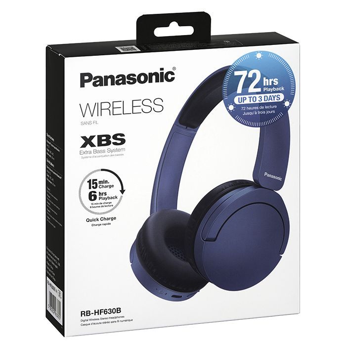 Наушники Panasonic RB-HF630B Black (RB-HF630BG-K) изображение 6
