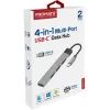 Концентратор Promate USB-C 4-in-1 порти Promate litehub-4.grey (litehub-4.grey) зображення 6