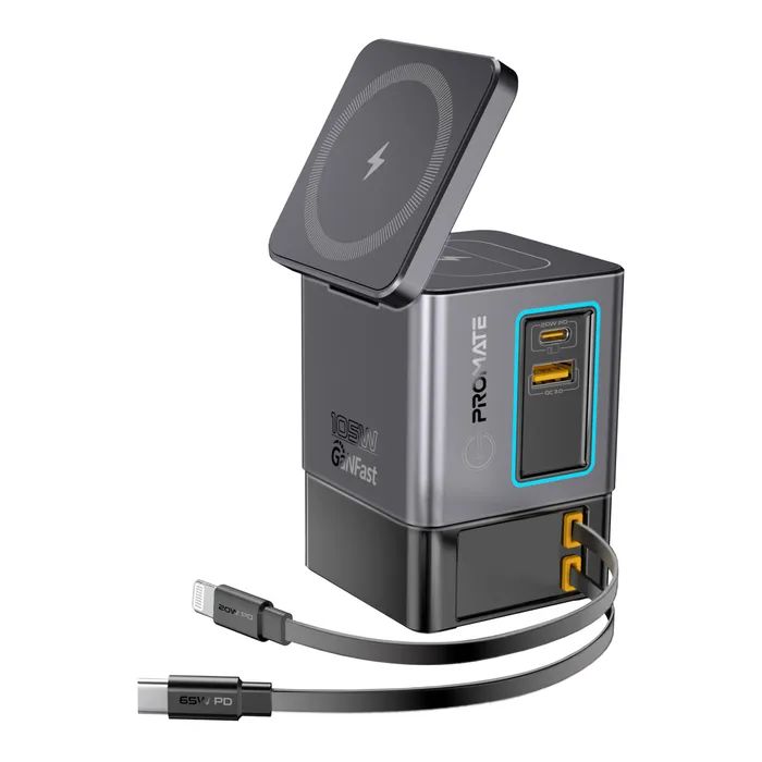 Зарядное устройство Promate wireless charger powersync-105 (powersync-105)