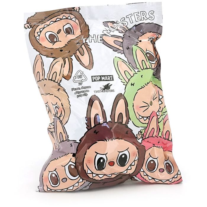 М'яка іграшка No Brand сюрприз Labubu, Перше покоління, 17см, Mix color, Затемнений пакет, Box (YT41824) зображення 3