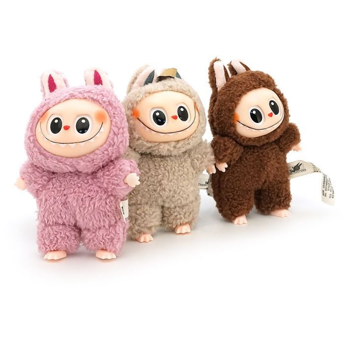 М'яка іграшка No Brand сюрприз Labubu, Перше покоління, 17см, Mix color, Затемнений пакет, Box (YT41824) зображення 5