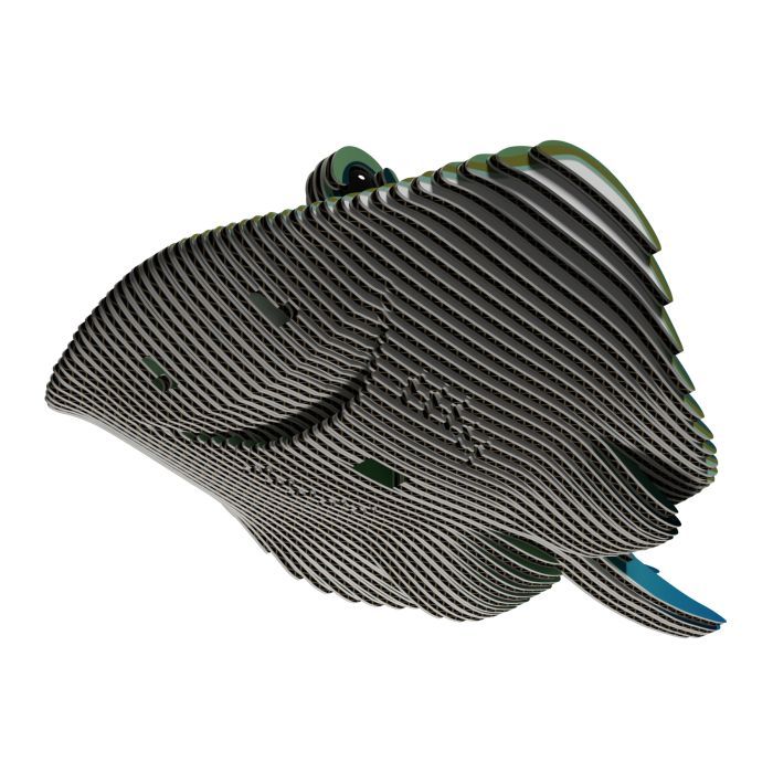 Пазл Eugy 3D Зоопарк Скат (XEG-102) зображення 7