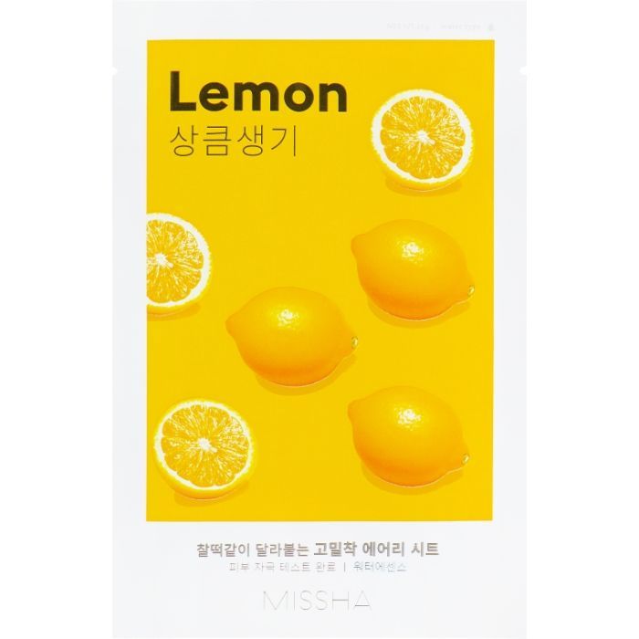 Маска для лица Missha Airy Fit Lemon Sheet Mask 19 г (8809747963768)