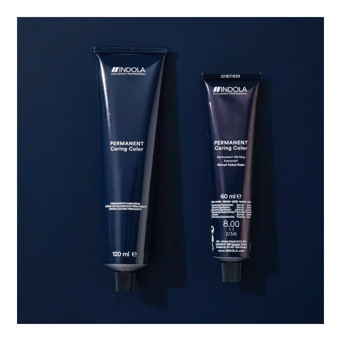 Краска для волос Indola Permanent Caring Color 7.35 – Средний блонд золотистый красное дерево (4045787932300) изображение 4