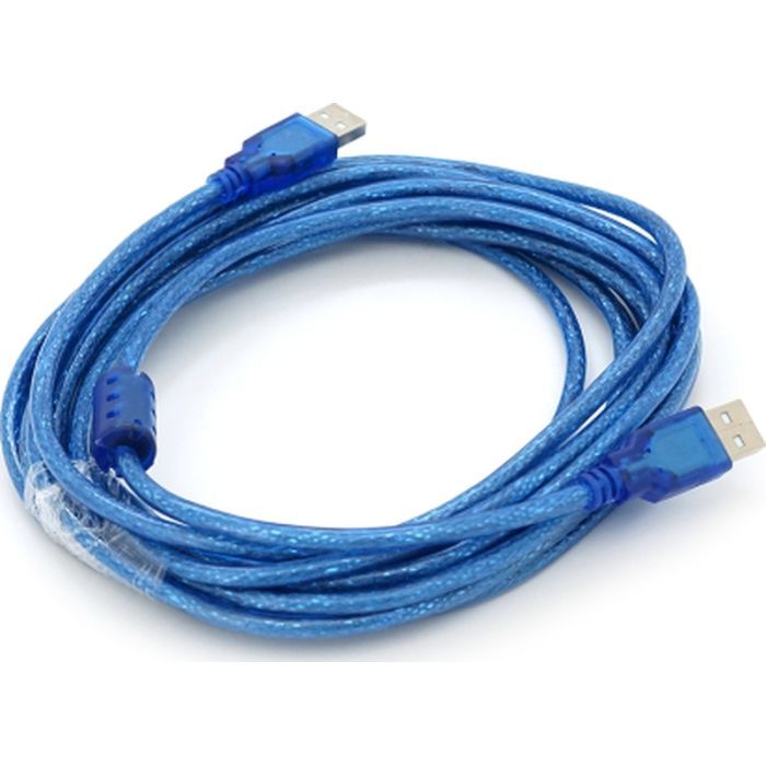 Дата кабель USB 2.0 AM/AM 1.8m blue Ritar (YT-AM/AM-1.8TBL) зображення 2