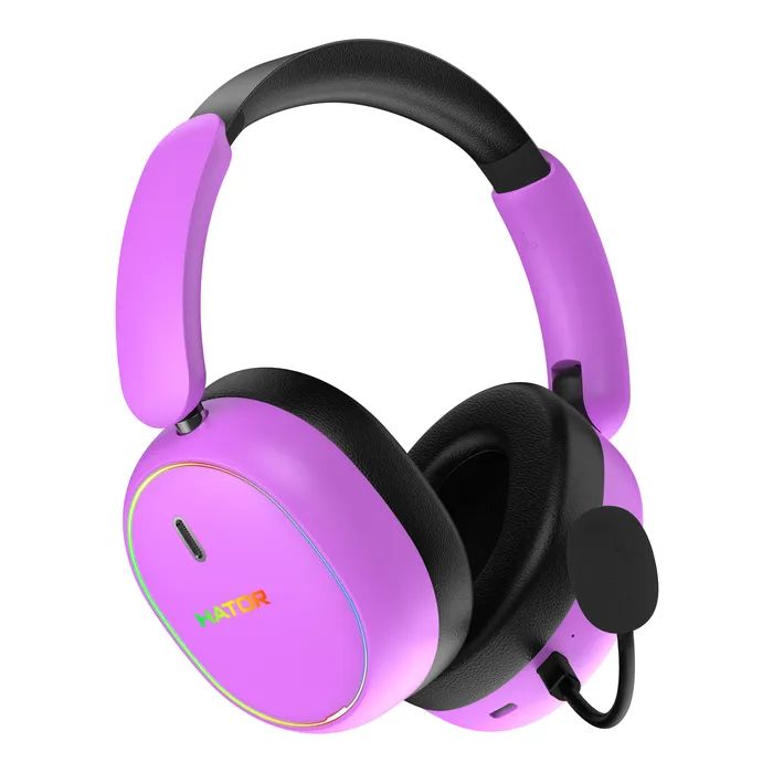 Наушники Hator Phoenix 2 Wireless Hi-Res SyncHUB connection Black (ESH40) изображение 5