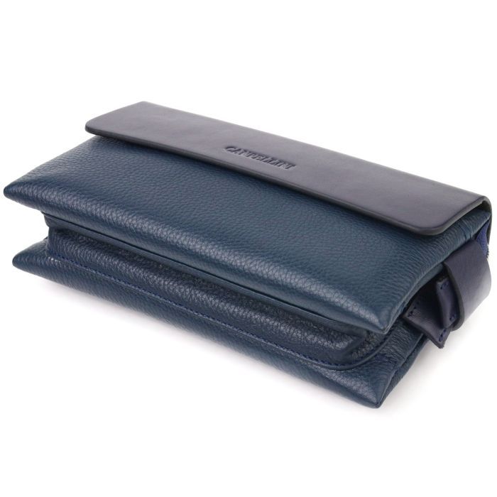 Сумка Canpellini З натуральної шкіри Синя (21565) зображення 5