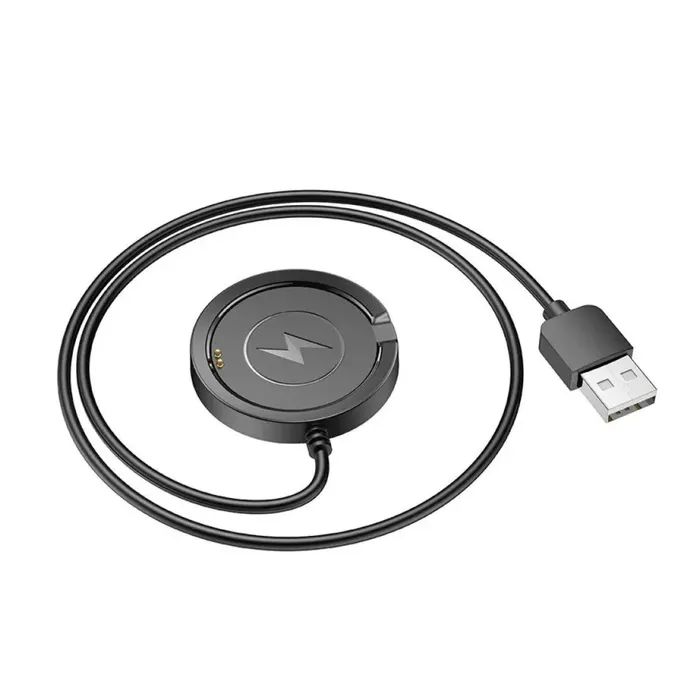 Зарядное устройство HOCO Y22 Smart sports watch charging cable Black (6942007629010) изображение 2