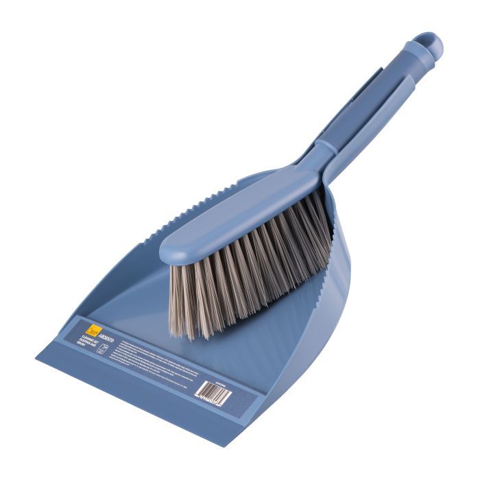 Комплект для уборки Ardesto Solid Совок и щетка Синий (ARHE1306B)