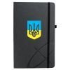 Ручка шариковая Parker IM 17 UKRAINE Black GT BP Трезубец син-желт. + блокнот Parker + подар.упаковка GIFT24 (22032b24_T0016u) изображение 7