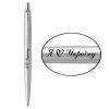 Ручка шариковая Parker JOTTER 17 UKRAINE SS CT BP Я люблю Украину (16132_T206b)