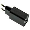 Зарядное устройство Denmen 2xUSB 2.1A black (DC02-BK)