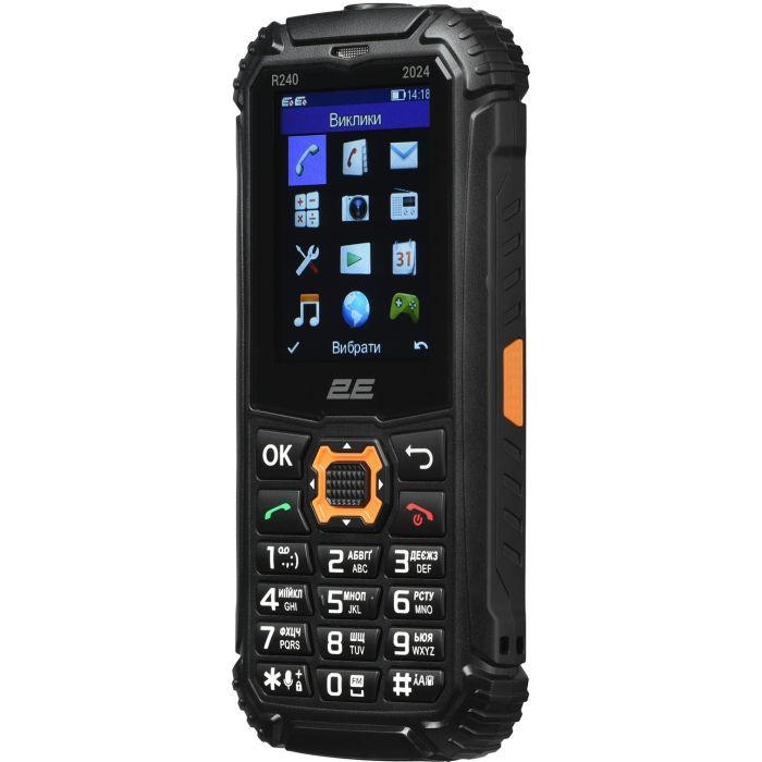 Мобильный телефон 2E R240 2025 Black (694743657623) изображение 9