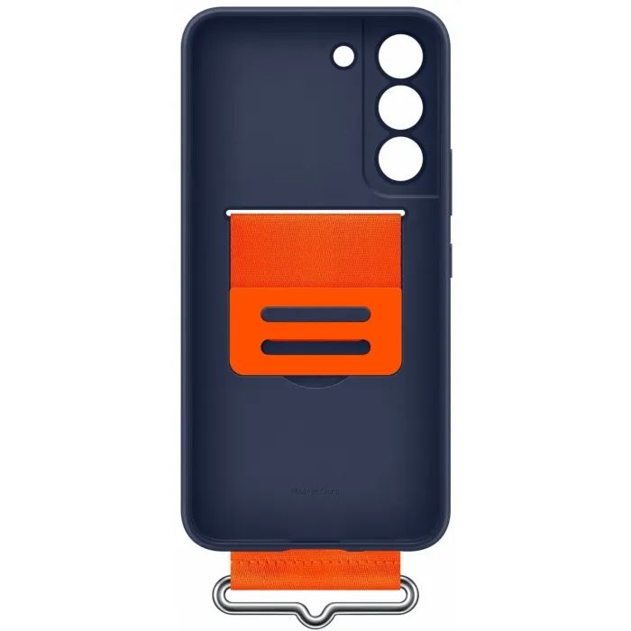 Чехол для мобильного телефона Samsung Silicone with Strap Galaxy S22 Plus Navy (EF-GS906TNEGRU) изображение 2