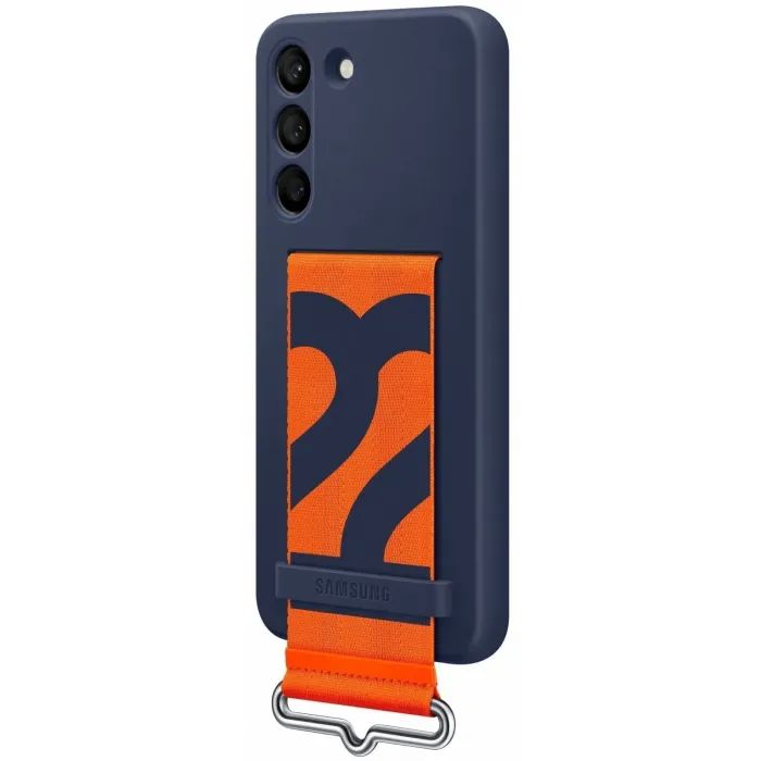 Чехол для мобильного телефона Samsung Silicone with Strap Galaxy S22 Plus Navy (EF-GS906TNEGRU) изображение 3