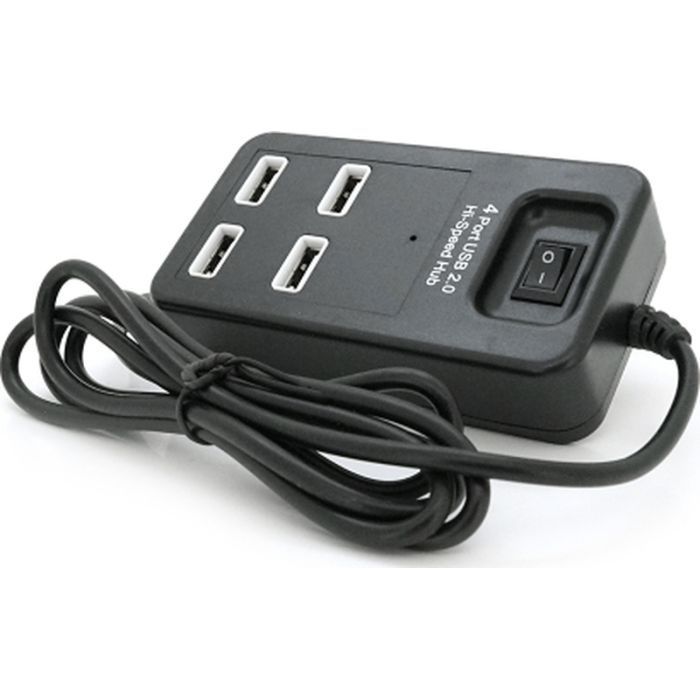 Концентратор Voltronic USB 2.0 to 4xUSB black (YT-HWS4-B) изображение 3