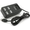 Концентратор Voltronic USB 2.0 to 4xUSB black (YT-HWS4-B)