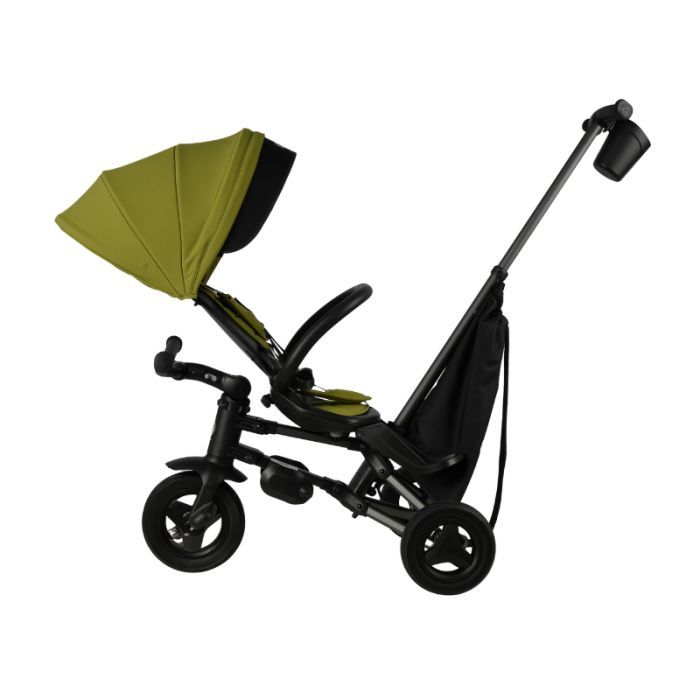 Дитячий велосипед QPlay Nova+ Rubber складаний триколісний Military Green (S700-17Nova+RubberMG) зображення 2 Дитячий велосипед QPlay Nova+ Rubber складаний триколісний Military Green (S700-17Nova+RubberMG) зображення 2