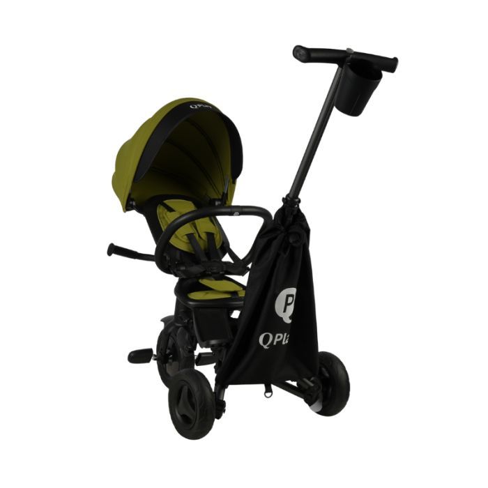 Дитячий велосипед QPlay Nova+ Rubber складаний триколісний Military Green (S700-17Nova+RubberMG) зображення 3 Дитячий велосипед QPlay Nova+ Rubber складаний триколісний Military Green (S700-17Nova+RubberMG) зображення 3