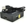 Переходник HDMI F to VGA F 720P/1080P black Voltronic (YT-CM-HDMI/VGA-B)