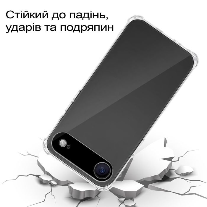 Чехол для мобильного телефона BeCover Anti-Shock Apple iPhone 17 Air Clear (713795) изображение 3