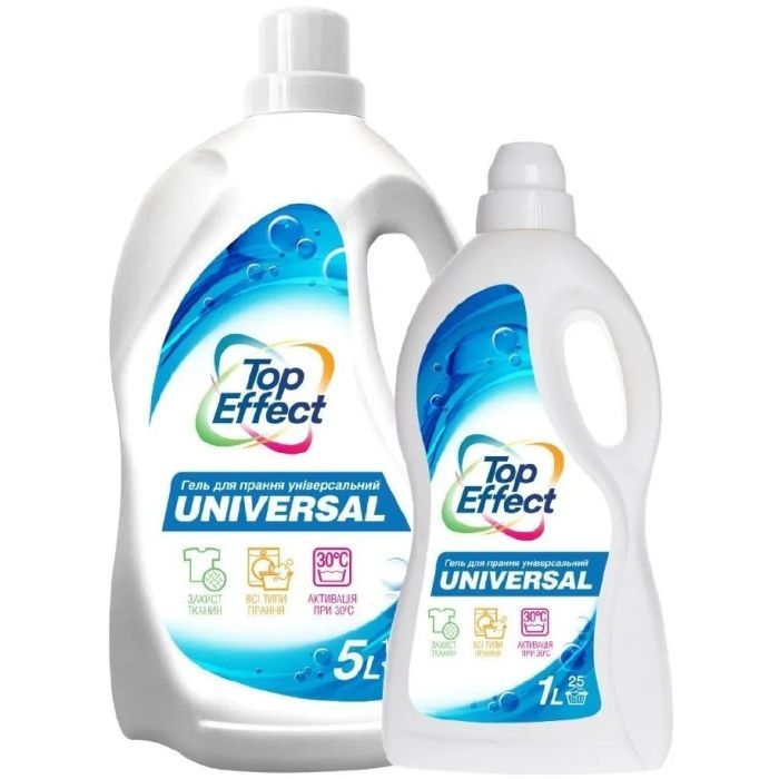 Гель для стирки Top Effect Universal 5 л (4820255111001) изображение 2