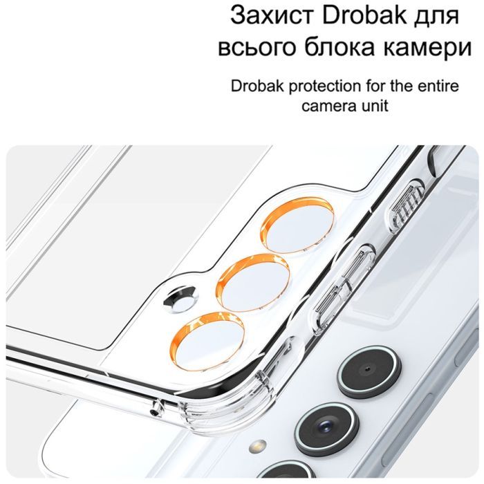 Чехол для мобильного телефона Drobak Acrylic with Airbag Samsung A17 4G (858516) изображение 6