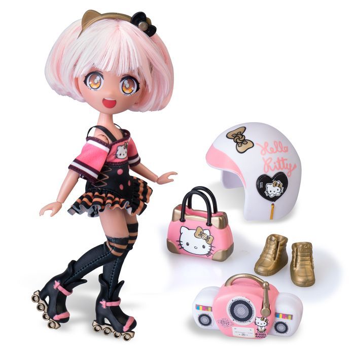 Лялька 4SF Manga Dolls Hello Kitty Золота Ролер Діва (HKTF1000) зображення 2