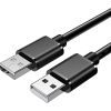 Дата кабель USB 2.0 AM/AM 0.5m 5Gbps Essager (EXCAA2-YTB01)