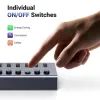 Концентратор Ugreen USB 3.0 to 7xUSB 3.0 with power supply CM481 gray (90307) изображение 6