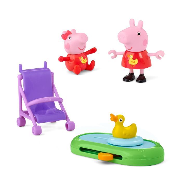 Игровой набор Peppa Pig серии Моменты с Пеппой – Сестрички на прогулке (G0528) изображение 2