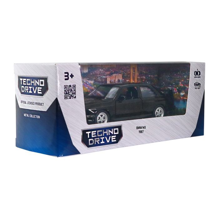 Машина TechnoDrive BMW M3 1987 (черный) (250395U) изображение 6