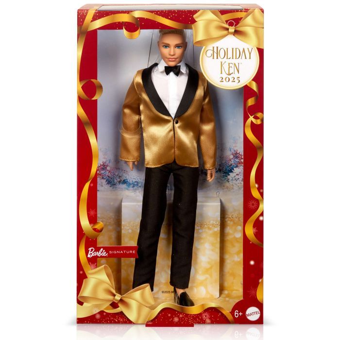 Лялька Barbie Signature Святковий Кен блондин (JGK55) зображення 2 Лялька Barbie Signature Святковий Кен блондин (JGK55) зображення 2