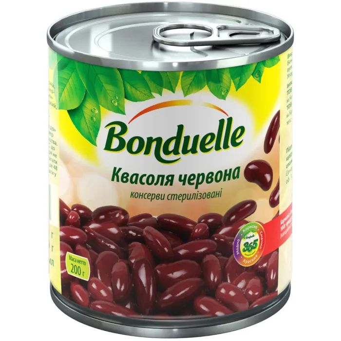 Овощная консервация Bonduelle Фасоль красная 200 г (3083680496117)