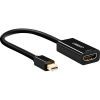 Переходник Mini DisplayPort M to HDMI F 4K 30Hz black Ugreen (40360) изображение 2