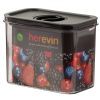 Пищевой контейнер Herevin Canister-Vacuum Lid-White-Black вакумна кришка 1.2 л (161179-000) изображение 2