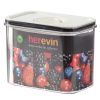 Пищевой контейнер Herevin Canister-Vacuum Lid-White-Black вакумна кришка 1.2 л (161179-000) изображение 3
