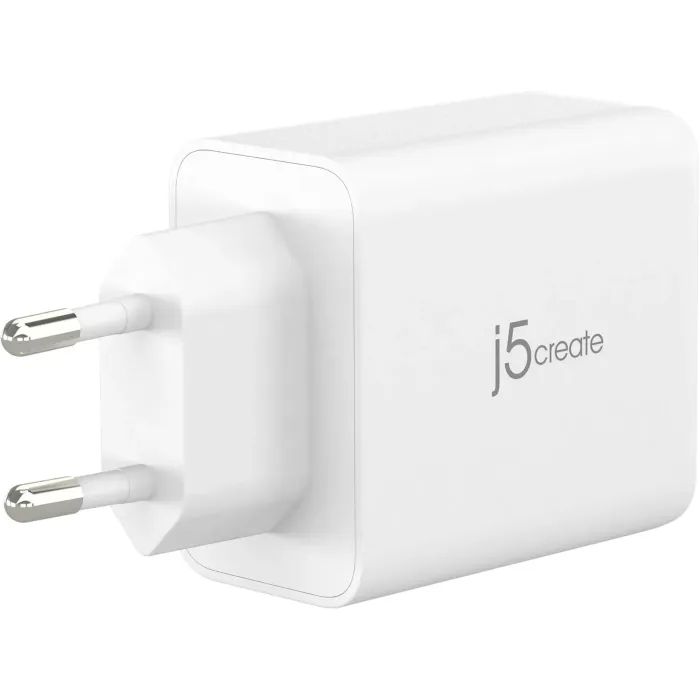 Зарядний пристрій J5create 1xUSB + 2xUSB-C 65W GaN QC3.0/PD/PPS (JUP3365E-EN) зображення 3